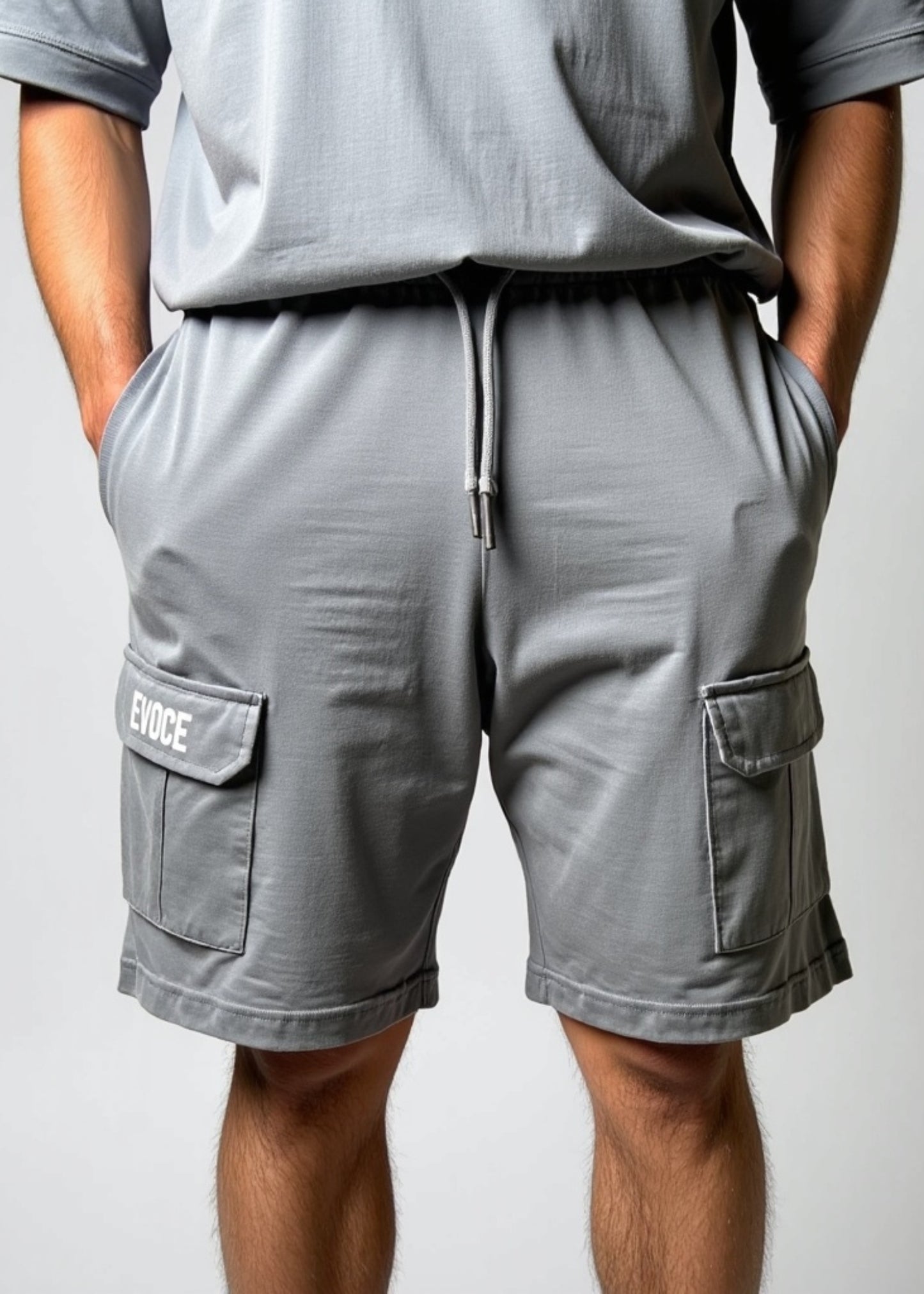 Regent Grey Cargo Shorts