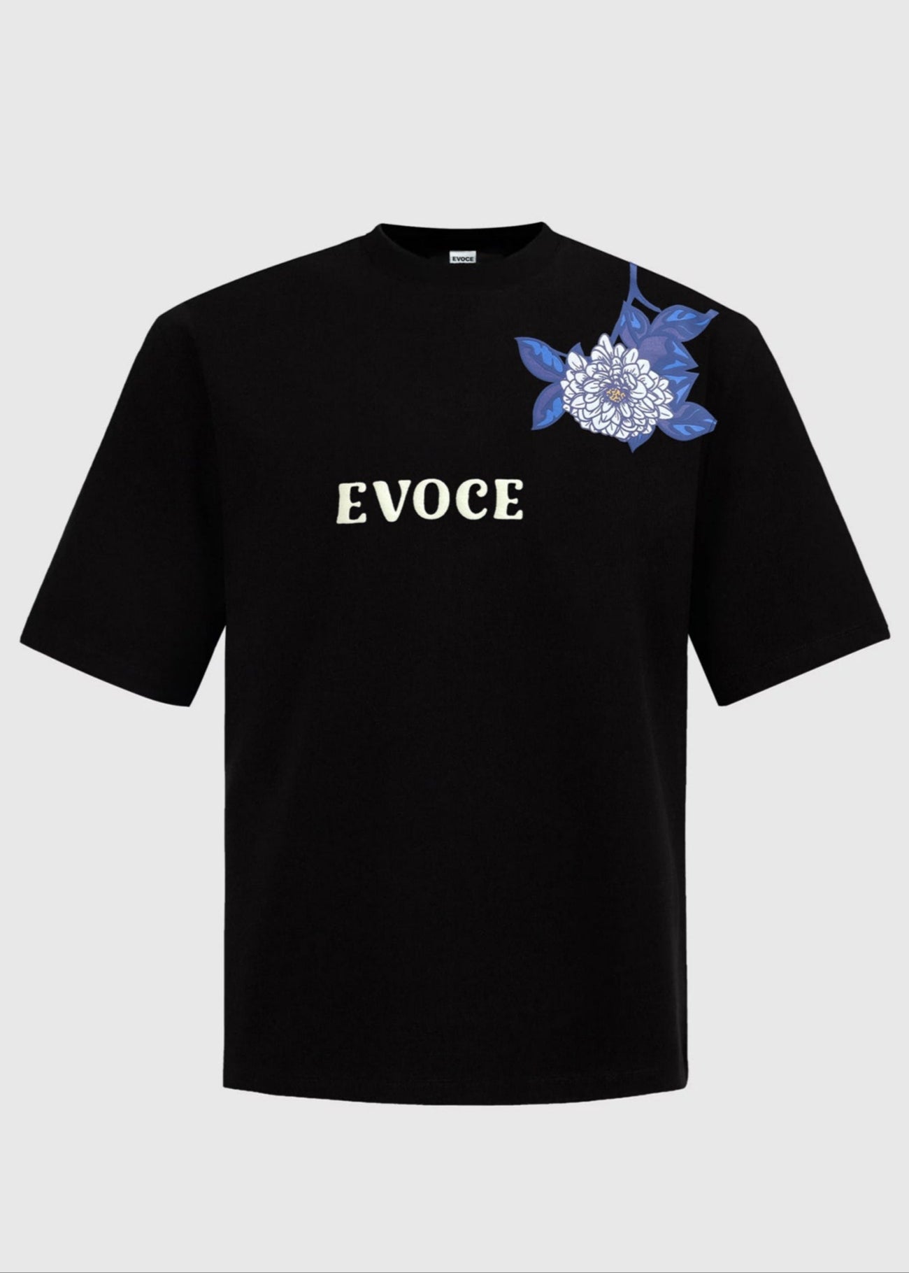 Midnight Bloom Tee - Black