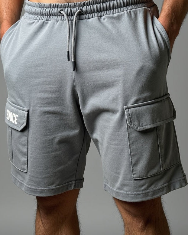 Regent Grey Cargo Shorts