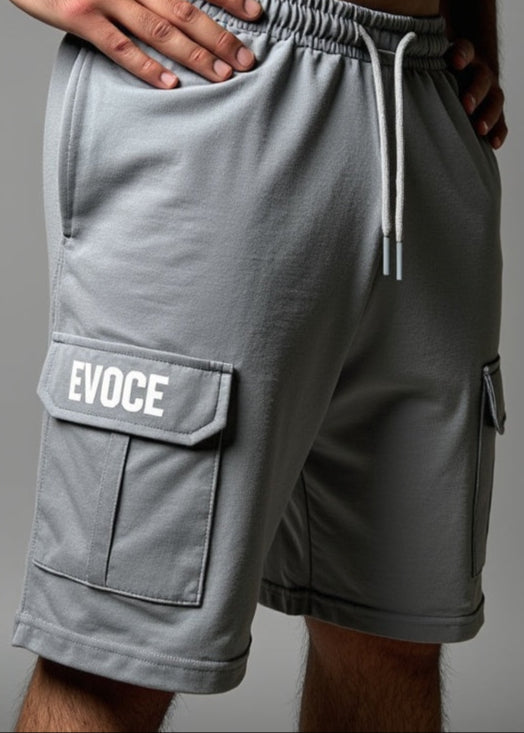 Regent Grey Cargo Shorts