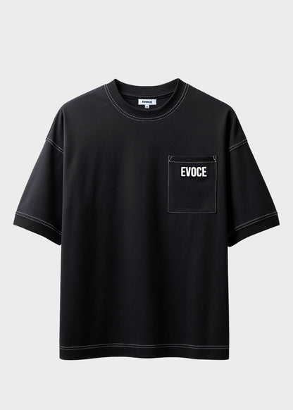 SMOKE BLACK: T-SHIRT AND SHORTS COMBO