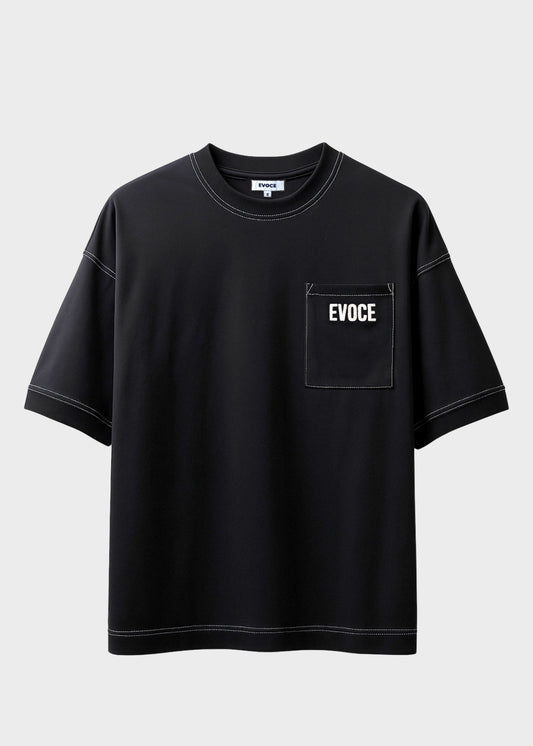 SMOKE BLACK T-SHIRT