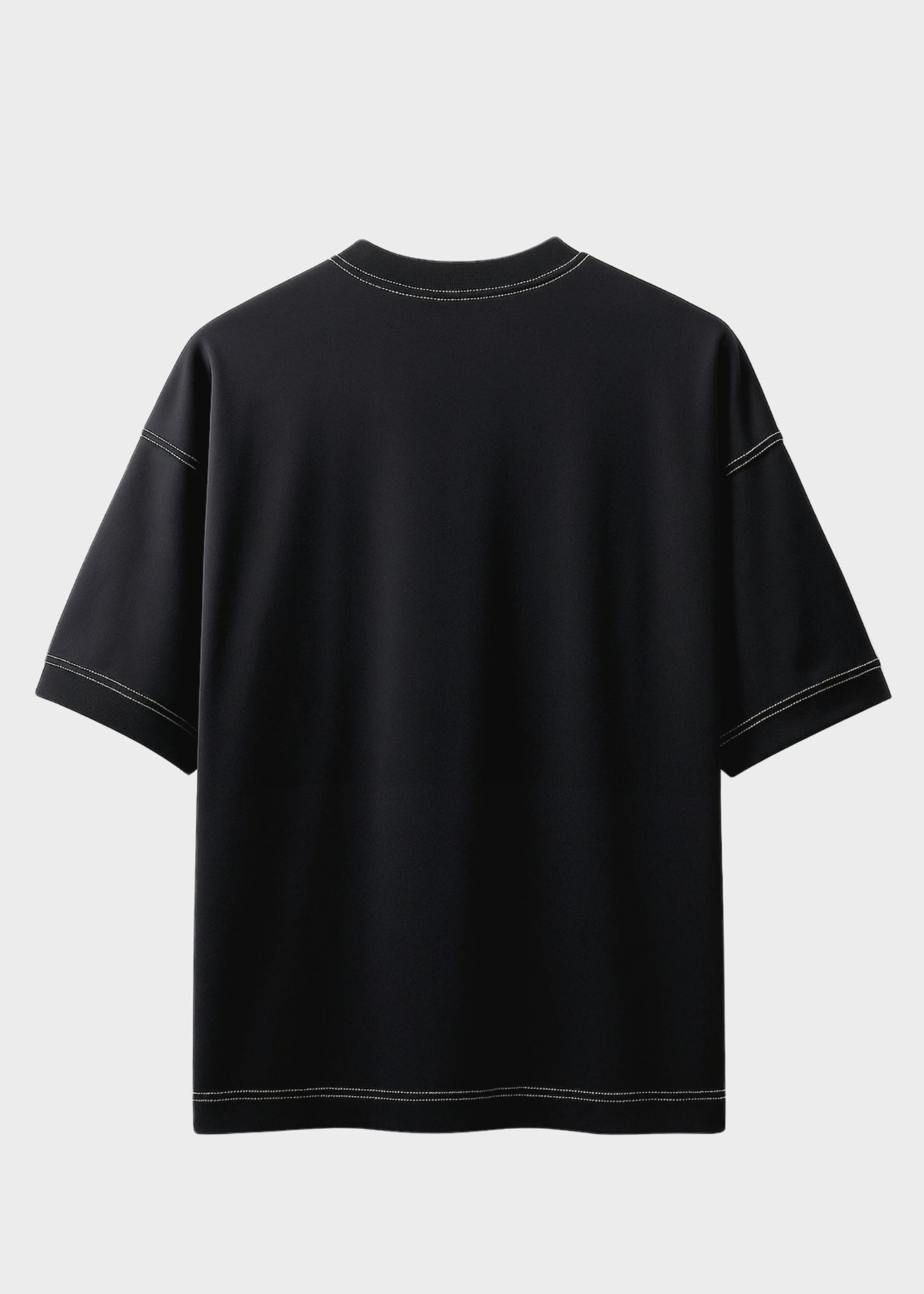 SMOKE BLACK: T-SHIRT AND SHORTS COMBO