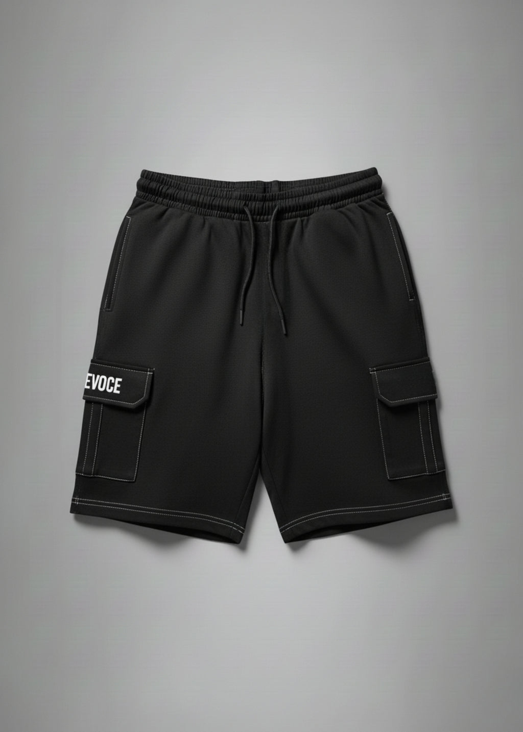 CARGO SHORTS - BLACK