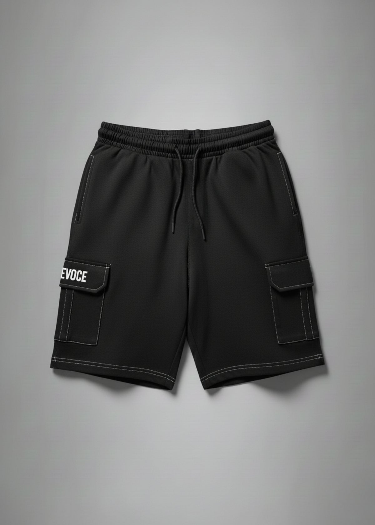 CARGO SHORTS - BLACK