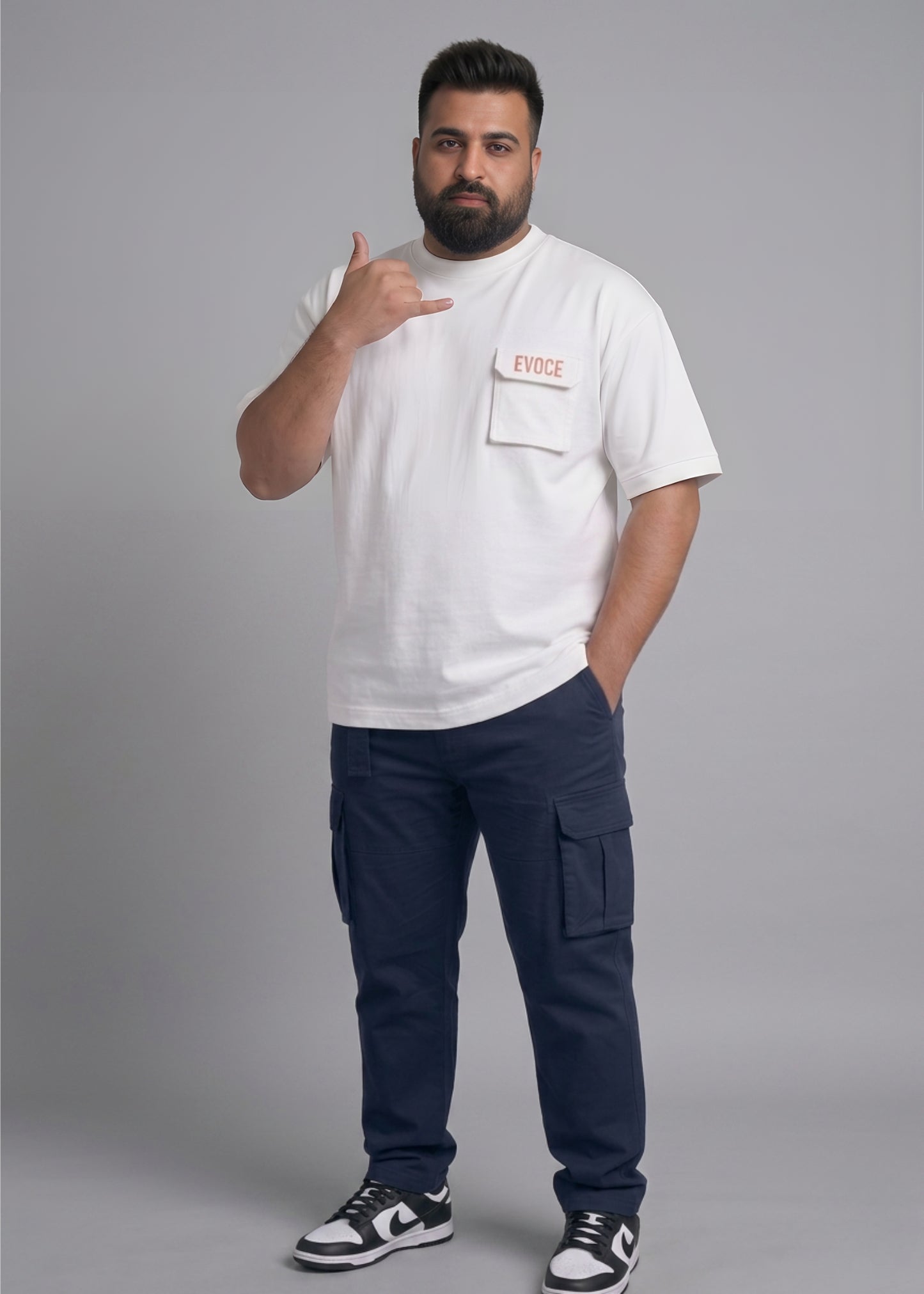 Classic White Plus Fit T-shirt