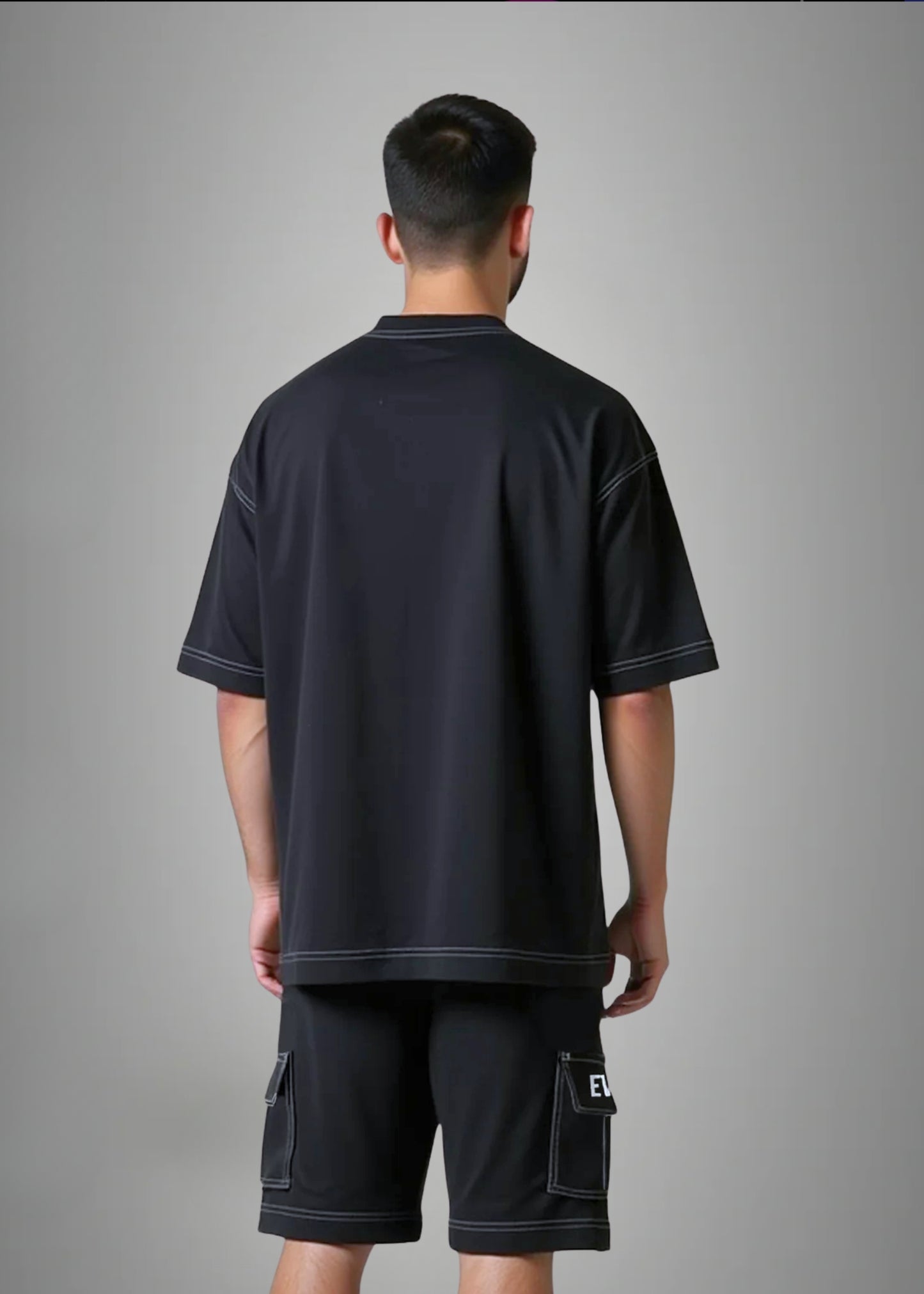 SMOKE BLACK CO-ORD SET