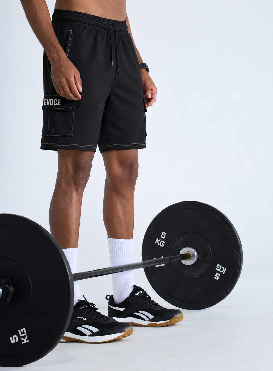 CARGO SHORTS - BLACK