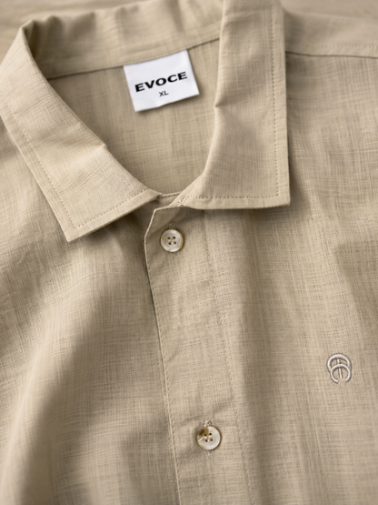 Cotton Linen: Sandstone