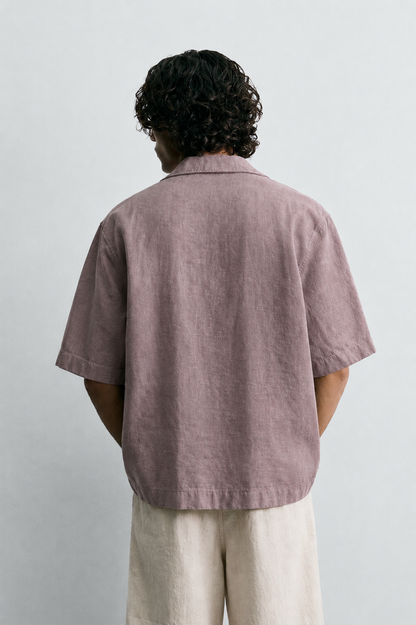 Cotton Linen: Dust Rose
