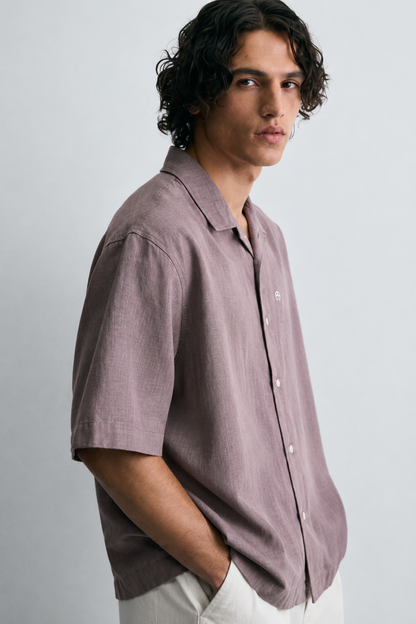 Cotton Linen: Dust Rose