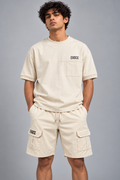 beige Essential Tee