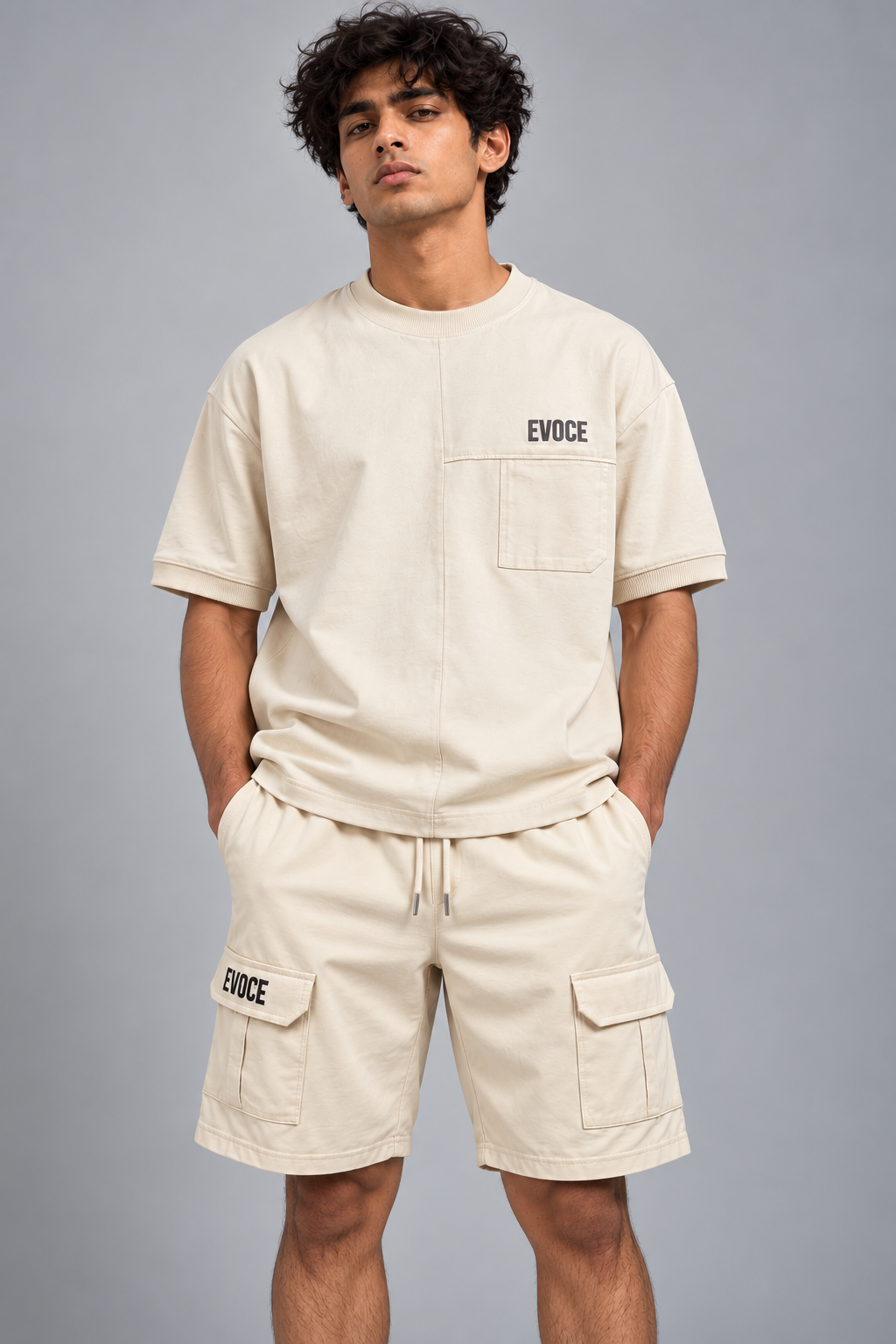 beige Essential Tee
