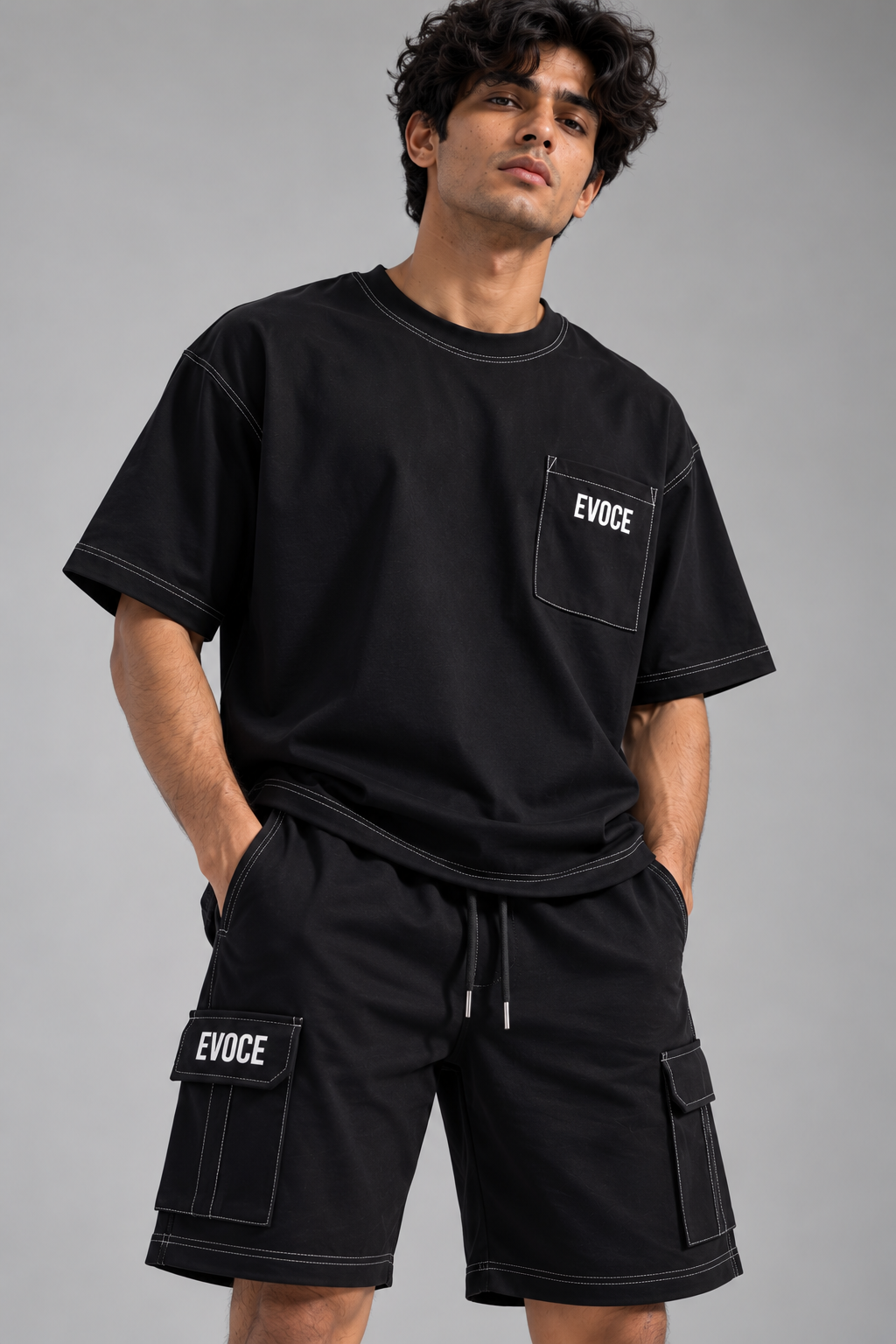 Black core Co-ord Set