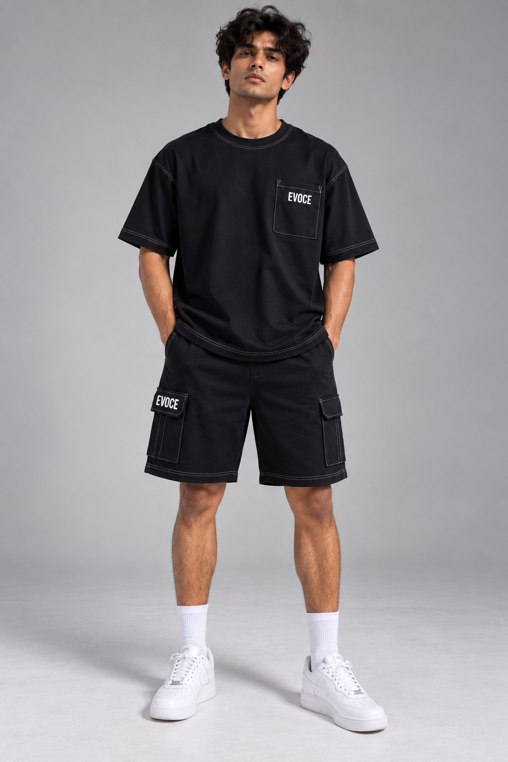 Black core Co-ord Set