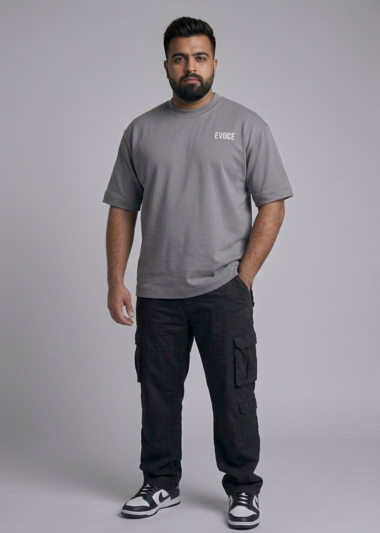 Classic Grey Plus Fit T-shirt