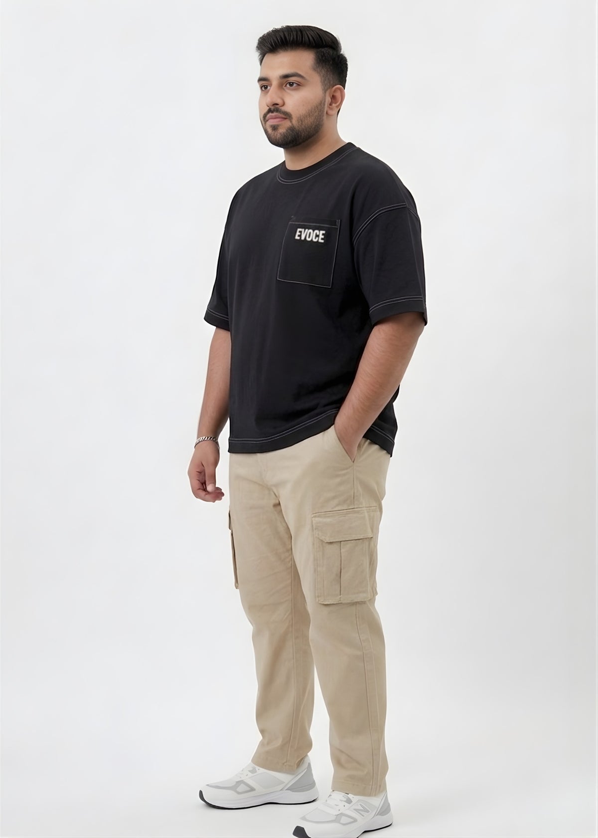 Classic Black Plus Fit T-shirt